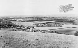 View From The Downs c.1960, Hassocks