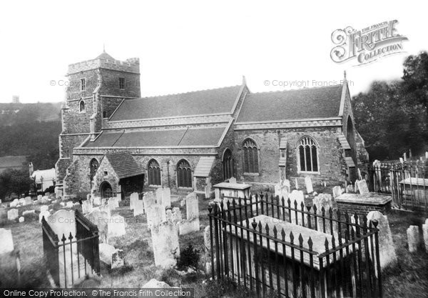 Photo of Hastings, All Saints Church 1890