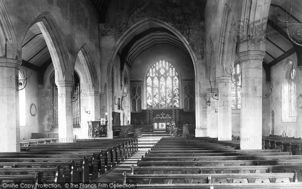 Photo of Hastings, All Saints Church Interior 1890