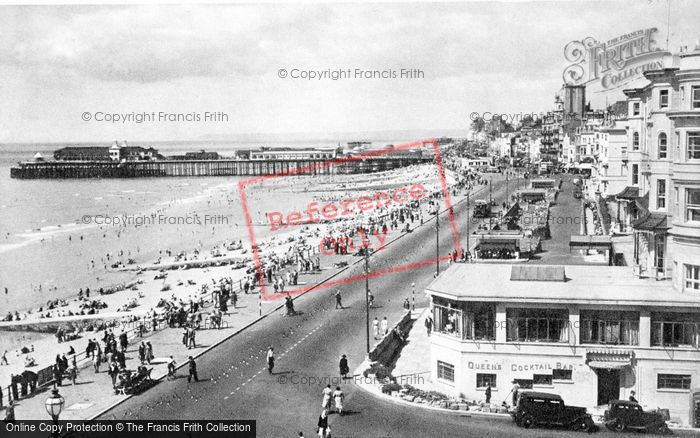 Photo of Hastings, Carlisle Parade And Pier c.1950