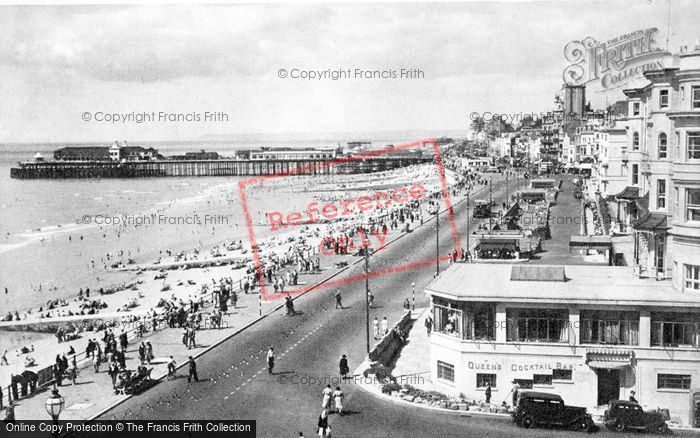 Photo of Hastings, Carlisle Parade And Pier c.1950