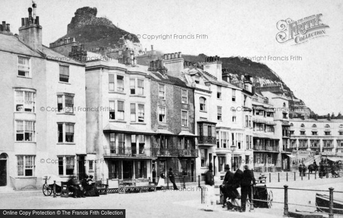 Photo of Hastings, Caroline Place c.1860