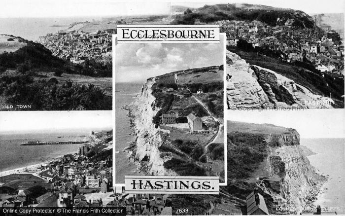 Photo of Hastings, Composite c.1950