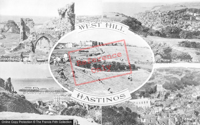 Photo of Hastings, Composite c.1950