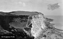 Ecclesborough Cliffs c.1910, Hastings
