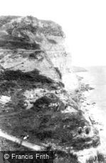 Hastings, Ecclesbourne Cliffs 1894
