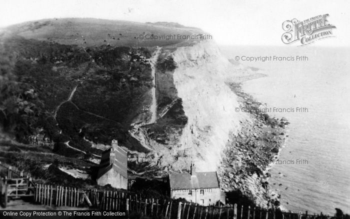 Photo of Hastings, Ecclesbourne Cliffs c.1930