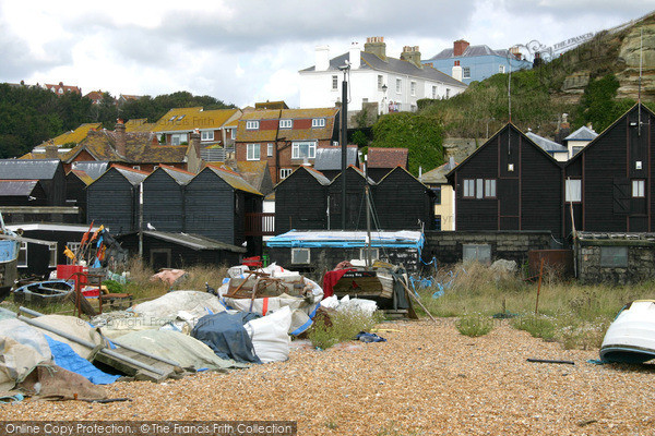 Photo of Hastings, Fishermen's Huts 2004