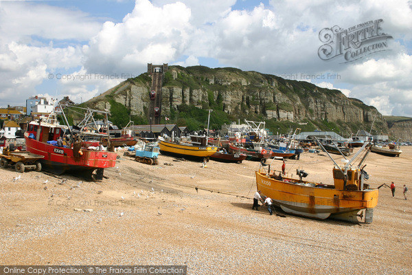 Photo of Hastings, Fishing Boats 2004