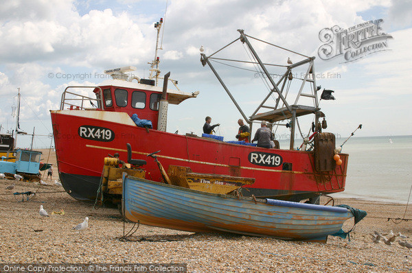 Photo of Hastings, Fishing Boats 2004