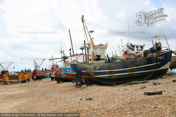 Photo of Hastings, Fishing Boats 2004