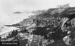 From East Cliff 1891, Hastings