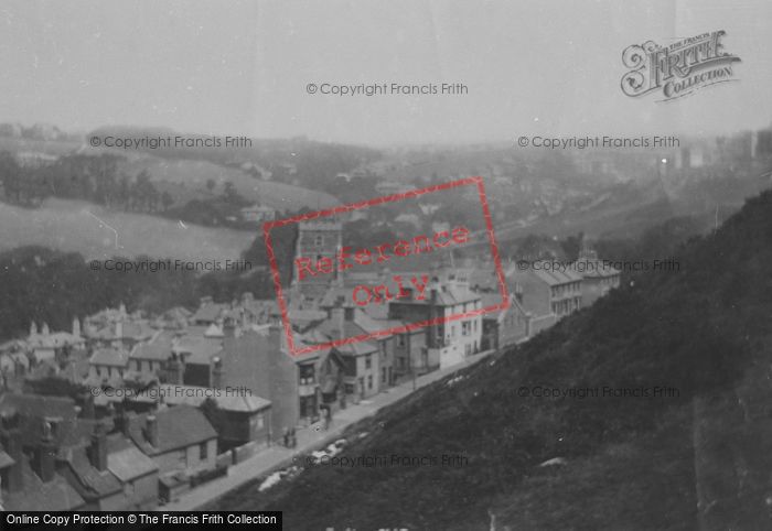 Photo of Hastings, From East Hill 1890