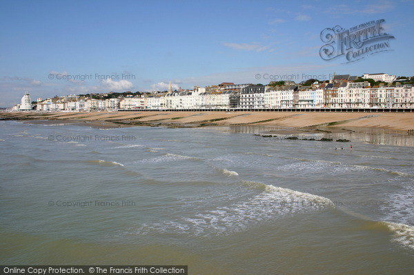 Photo of Hastings, From Pier Looking West 2004
