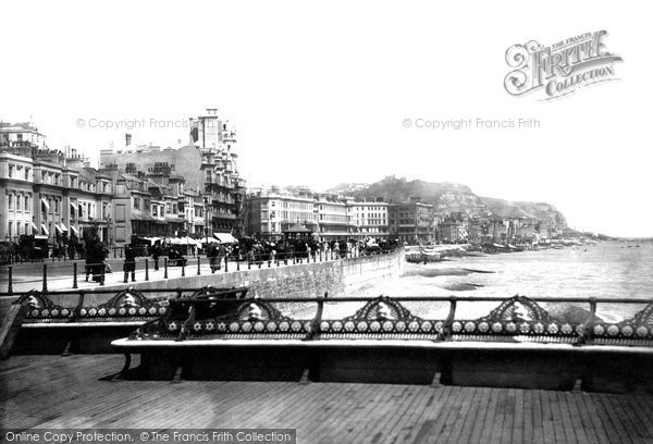Photo of Hastings, From The Pier 1890