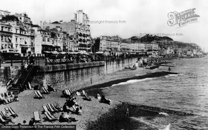 Photo of Hastings, From The Pier c.1930
