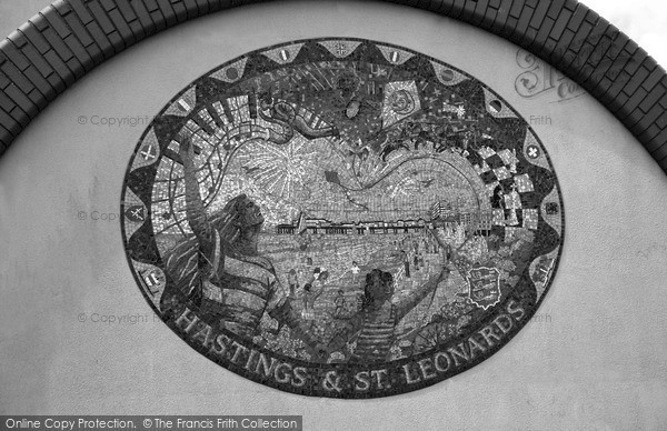 Photo of Hastings, Mosaic On Underpass In Castle Street 2004