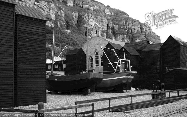 Photo of Hastings, Old Fishermen's Huts 2004