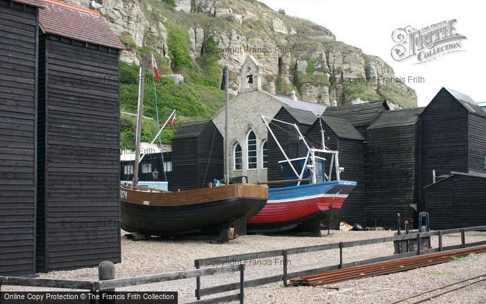 Photo of Hastings, Old Fishermen's Huts 2004