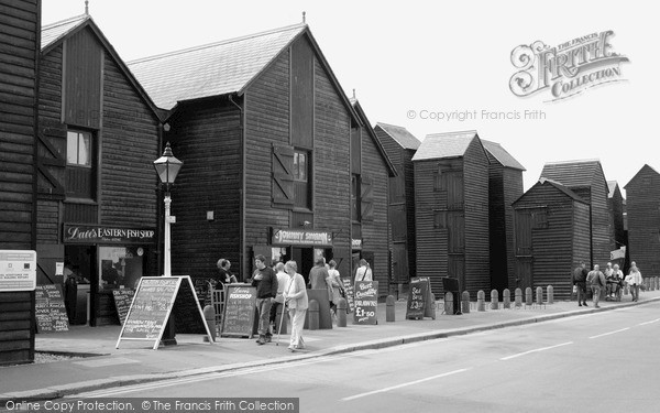 Photo of Hastings, Old Fishermen's Huts 2004