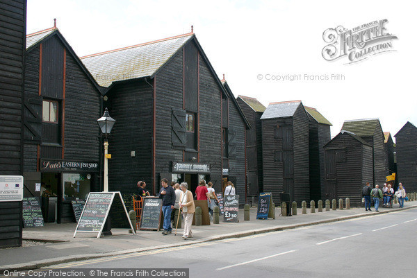 Photo of Hastings, Old Fishermen's Huts 2004