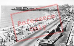 Pier And Promenade c.1950, Hastings