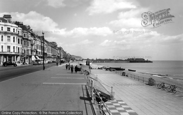 Photo of Hastings, Promenade c.1955