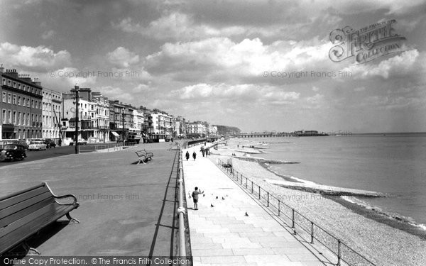 Photo of Hastings, Promenade c.1955
