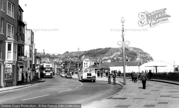 Photo of Hastings, Sea Front c.1955