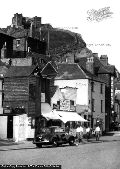 Photo of Hastings, Seafood Bar c.1955