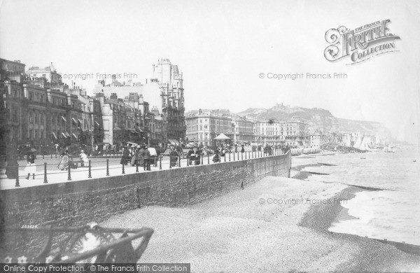 Photo of Hastings, Seafront 1890