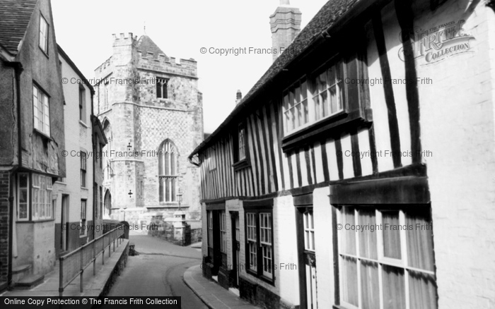 Photo of Hastings, St Clement's Church c.1960