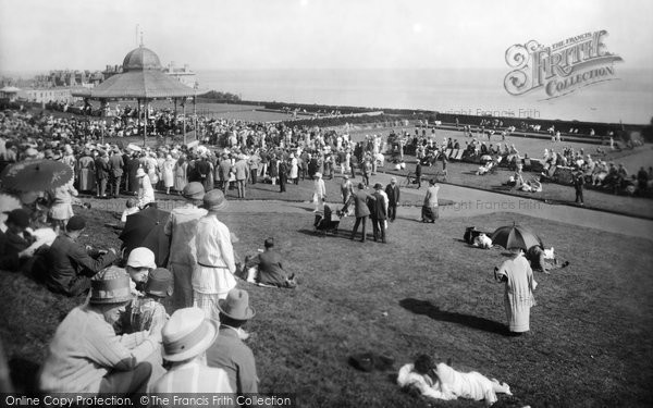 Photo of Hastings, The Bandstand 1925