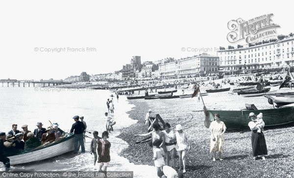 Photo of Hastings, The Beach 1925