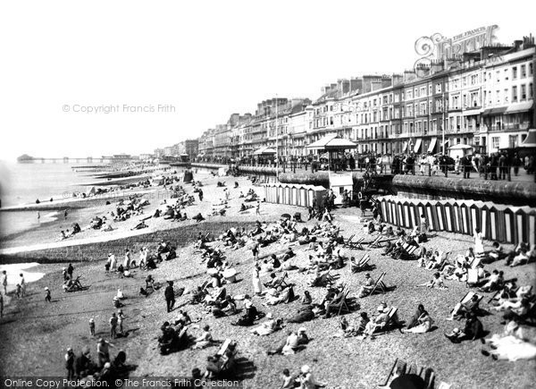 Photo of Hastings, The Beach 1925