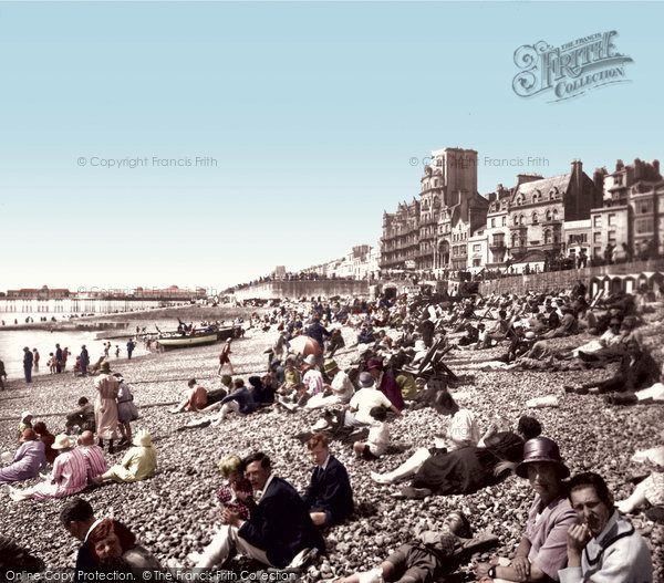 Photo of Hastings, The Beach 1925