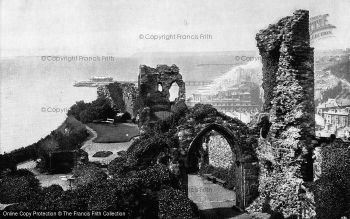 Photo of Hastings, The Castle c.1890
