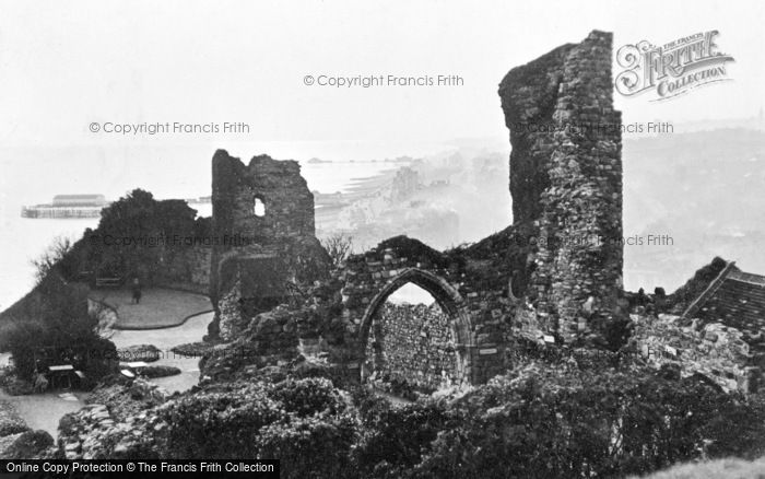 Photo of Hastings, The Castle c.1923