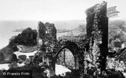 The Castle Ruins c.1910, Hastings