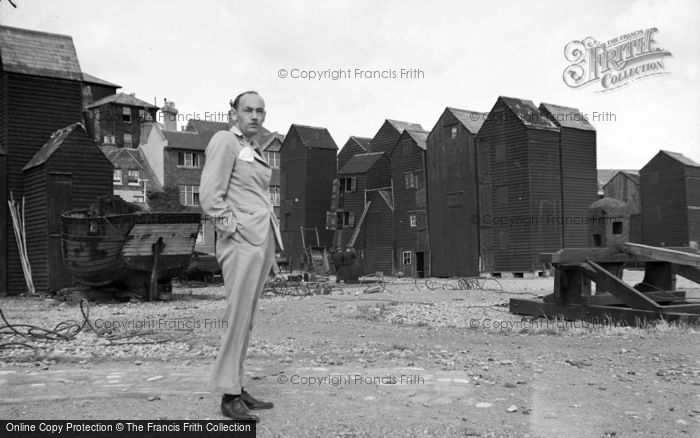 Photo of Hastings, The Fishing Huts c.1950