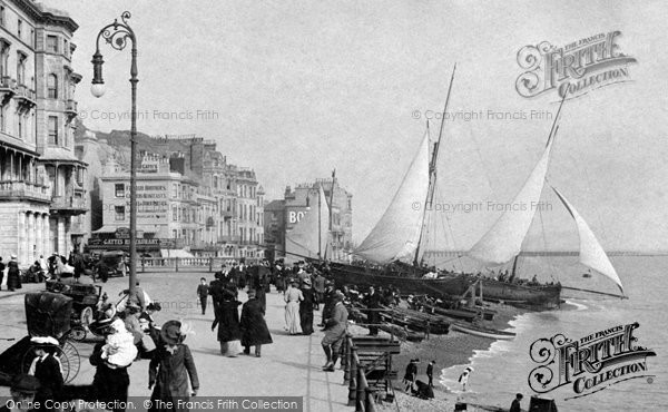 Photo of Hastings, The Parade c.1900