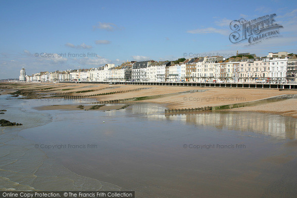Photo of Hastings, The Pier Looking West 2004
