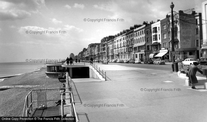 Photo of Hastings, The Promenade c.1960