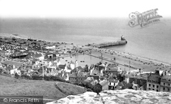 The View From The Castle c.1955, Hastings