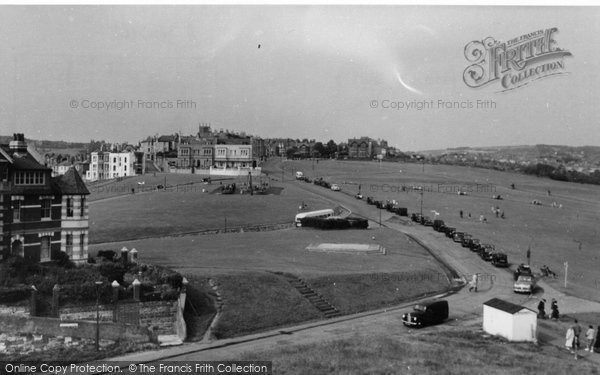 Photo of Hastings, View From The Castle c.1955