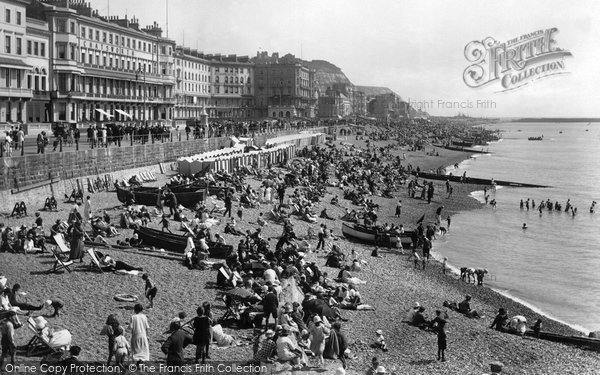 Photo of Hastings, View From The Pier 1925