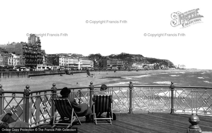 Photo of Hastings, View From The Pier c.1960