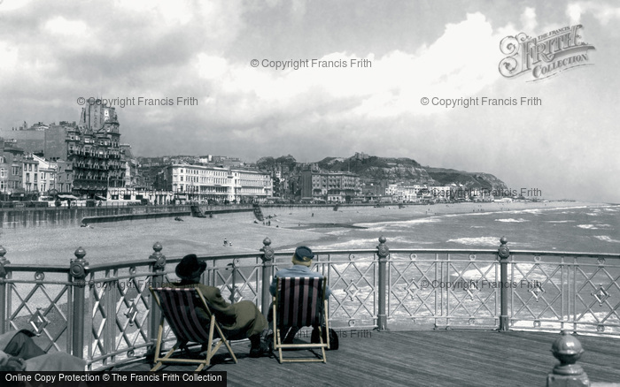 Hastings, View From The Pier c.1960