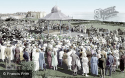 White Rock Gardens Bandstand 1925, Hastings