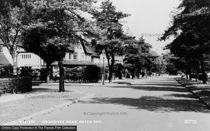 Photo of Hatch End, Grimsdyke Road c.1960